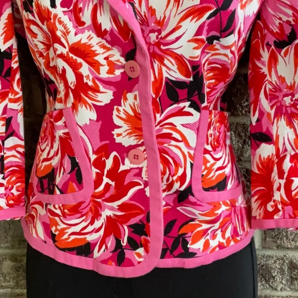 Essential g Three-quarter sleeve jacket, two buttons and pockets - Picture 3 of 10